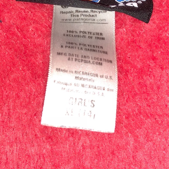 patagonia fleece zip-up jacket - Picture 3 of 5